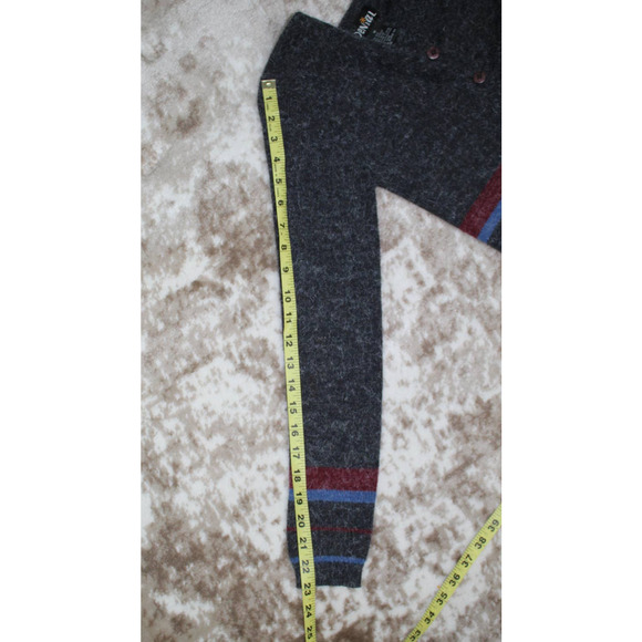 VTG Y2K Denial Cropped Cardigan Silk - Picture 5 of 6